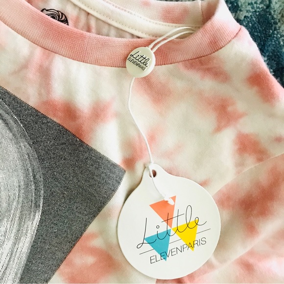 BARBIE x Little Eleven Paris NWT Girls TEE SHIRT Size 10 - Picture 4 of 10